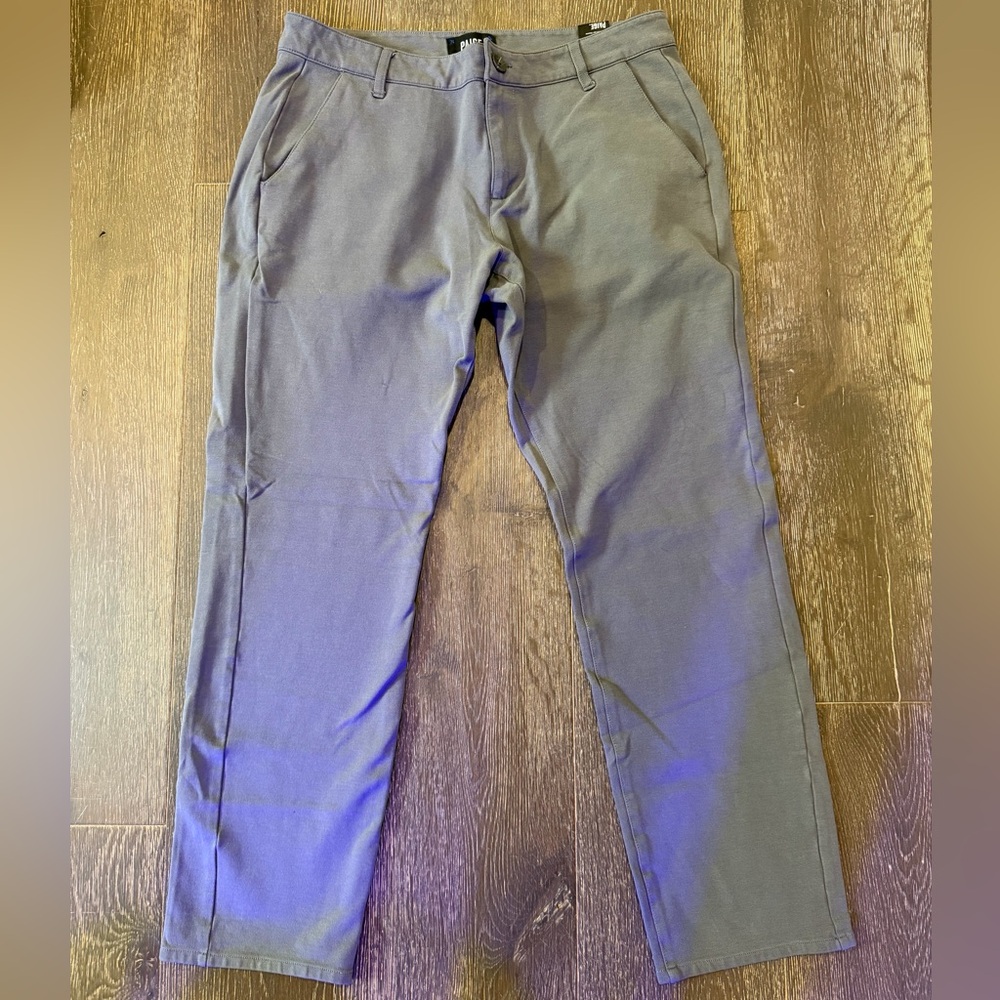 PAIGE Men's Gray Chinos